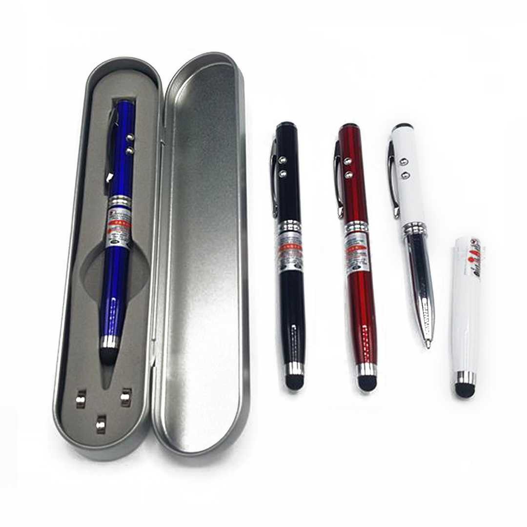 Pen Laser Pointer 4 in 1 Kaleng K - Grade Cipta