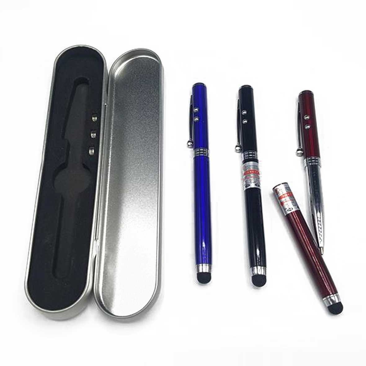 Pen Laser Pointer 4 in 1 Kaleng M - Grade Cipta