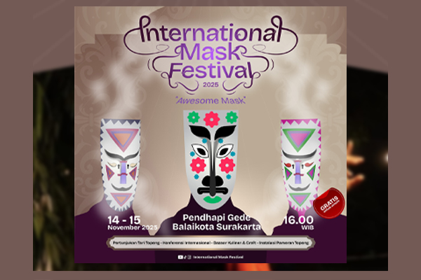 Read more about the article Topeng, Warna, dan Makna: Inspirasi Visual Branding dari International Mask Festival 2025 di Solo